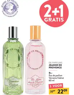 Di Jeanne en provence de parfums aanbieding