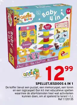 Trafic Spelletjesdoos 4 in 1 aanbieding