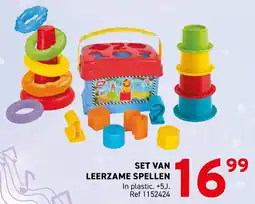 Trafic Set van leerzame spellen aanbieding