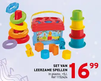 Trafic Set van leerzame spellen aanbieding