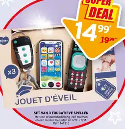 Trafic Set van 3 educatieve spellen aanbieding