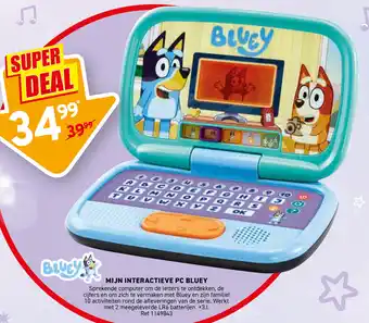 Trafic Mijn interactieve pc bluey aanbieding