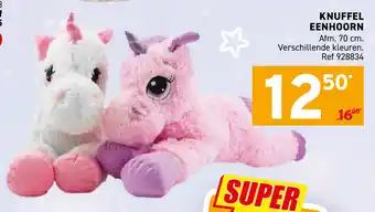 Trafic Knuffel eenhoorn aanbieding