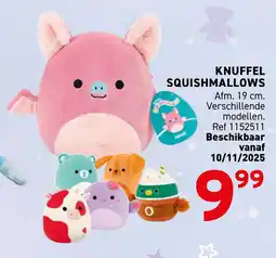 Trafic Knuffel squishmallows aanbieding