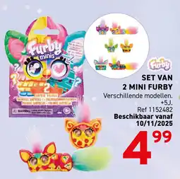 Trafic Set van 2 mini furby aanbieding
