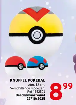 Trafic Knuffel pokebal aanbieding