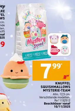 Trafic Knuffel squishmallows mysterie-team aanbieding