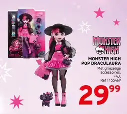 Trafic Monster high pop draculaura aanbieding