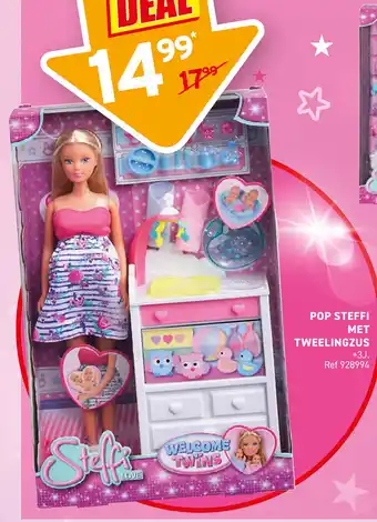 Trafic Pop steffi met tweelingzus aanbieding