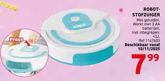 Trafic Robot stofzuiger aanbieding