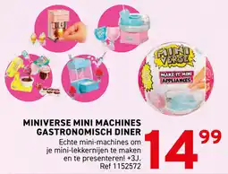 Trafic Miniverse mini machines gastronomisch diner aanbieding