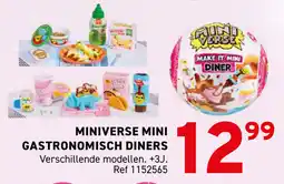 Trafic Miniverse mini gastronomisch diners aanbieding