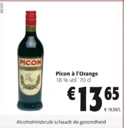 Colruyt Picon à l'Orange aanbieding