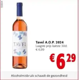 Colruyt Tavel A.O.P. 2024 aanbieding