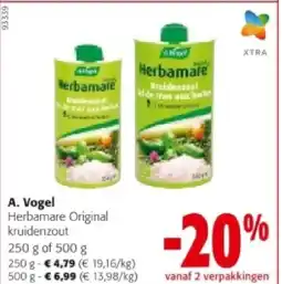 Colruyt A. Vogel 250 g aanbieding