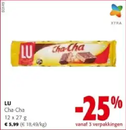 Colruyt LU Cha-Cha aanbieding