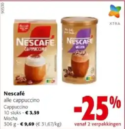 Colruyt Nescafé Cappuccino 10 stuks aanbieding