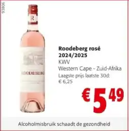 Colruyt Roodeberg rosé 2024/2025 aanbieding