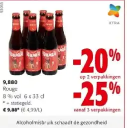 Colruyt 9,880 Rouge aanbieding