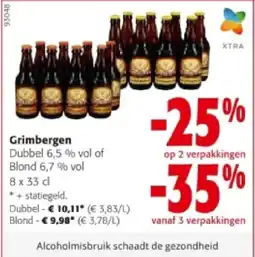Colruyt Grimbergen Dubbel aanbieding