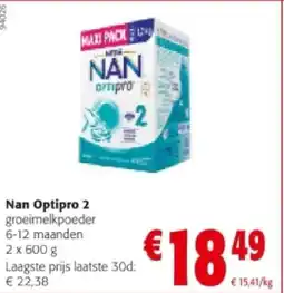 Colruyt Nan Optipro 2 aanbieding