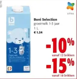 Colruyt Boni Selection groeimelk 1-3 jaar 1L aanbieding