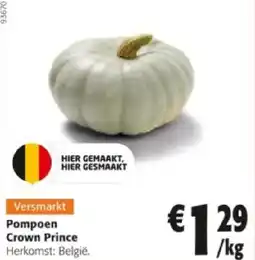 Colruyt Pompoen Crown Prince aanbieding