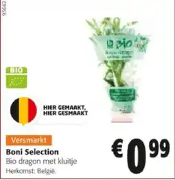 Colruyt Boni Selection Bio dragon met kluitje aanbieding