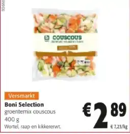 Colruyt Boni Selection groentemix couscous 400 g aanbieding