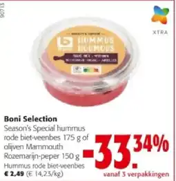 Colruyt Hummus rode biet-veenbes aanbieding
