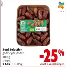 Colruyt Boni Selection gedroogde dadels 400 g aanbieding