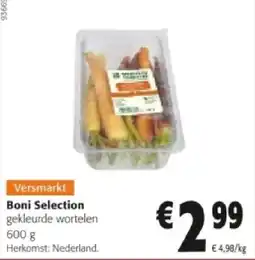 Colruyt Boni Selection gekleurde wortelen 600 g aanbieding