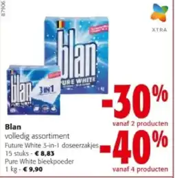 Colruyt Blan Future White 3-in-1 doseerzakjes 15 stuks aanbieding