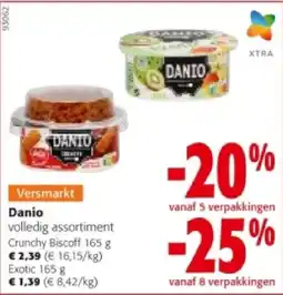 Colruyt Danio Crunchy Biscoff 165 g aanbieding