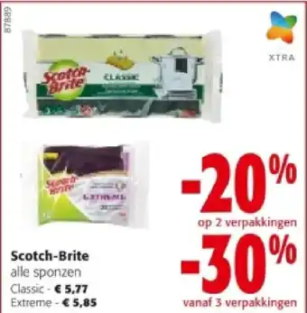 Colruyt Scotch-Brite Classic aanbieding