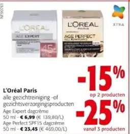 Colruyt L'Oréal Paris Age Expert dagcrème 50 ml aanbieding