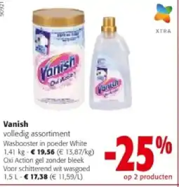 Colruyt Vanish Wasbooster in poeder White 1,41 kg aanbieding