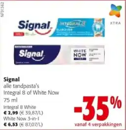 Colruyt Signal Integral 8 White aanbieding