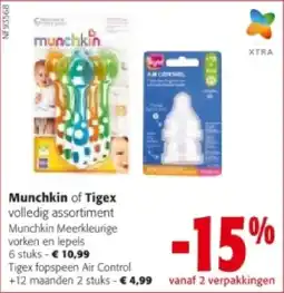 Colruyt Munchkin Meerkleurige vorken en lepels 6 stuks aanbieding