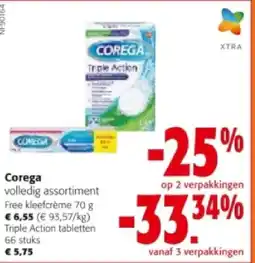 Colruyt Corega Free kleefcrème 70 g aanbieding