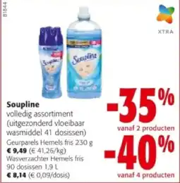 Colruyt Soupline Geurparels Hemels fris 230 g aanbieding