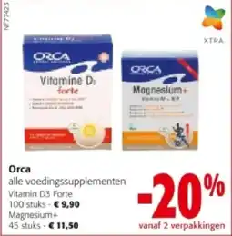 Colruyt Orca Vitamin D3 Forte 100 stuk aanbieding