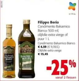 Colruyt Filippo Berio Condimento Balsamico Bianco aanbieding