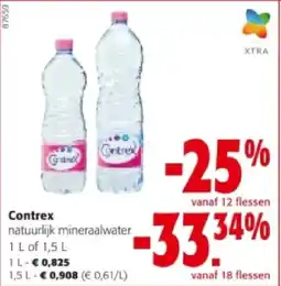 Colruyt Contrex 1L aanbieding