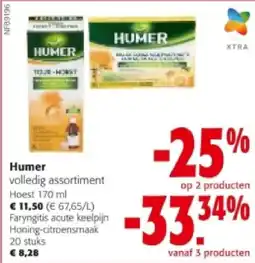 Colruyt Humer Hoest 170 ml aanbieding