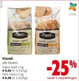 Colruyt Niamh Super Spelt 2 kg aanbieding