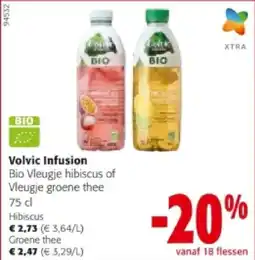 Colruyt Volvic Infusion Hibiscus aanbieding