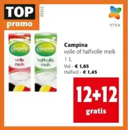 Colruyt Campina Vol aanbieding