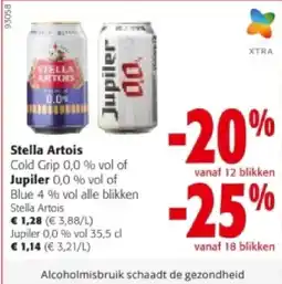 Colruyt Stella Artois aanbieding