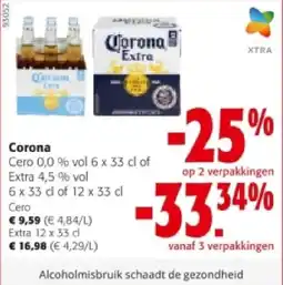 Colruyt Corona Cero aanbieding